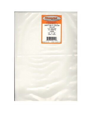 Clearprint Design Vellum No. 1000H 12 In. X 18 In. Pack Of 10 (10201218)