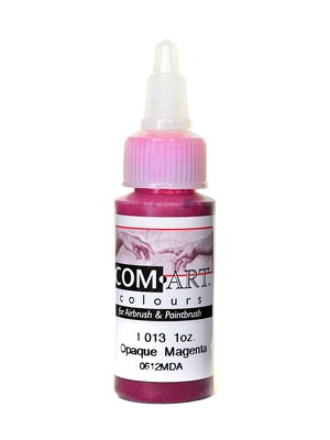 Com-Art Opaque Airbrush Color Magenta [Pack Of 4] (4PK-1-013-1)