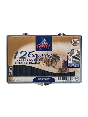 Conte Crayons Black Hb Box Of 12 (50237)