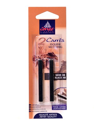 Conte Crayons Black Hb Pack Of 2 [Pack Of 4] (4PK-2361)