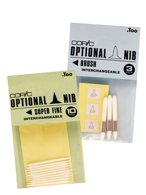 Copic Marker Nibs Brush Pack Of 3 [Pack Of 4] (4PK-BRUSHN)
