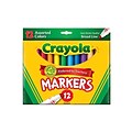 Crayola Assorted Colors Marker Sets Broad Box Of 12 [Pack Of 4] (4PK-58-7712)