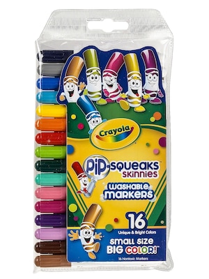 Crayola 588750 Pip-Squeaks Telescoping Marker Tower, Assorted Colors, 50/Set