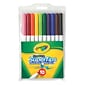 Crayola Washable Super Tip Fineline Markers, Assorted, Set of 10, Pack Of 12, (12PK-58-8610)