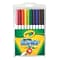 Crayola Washable Super Tip Fineline Markers, Assorted, Set of 10, Pack Of 12, (12PK-58-8610)