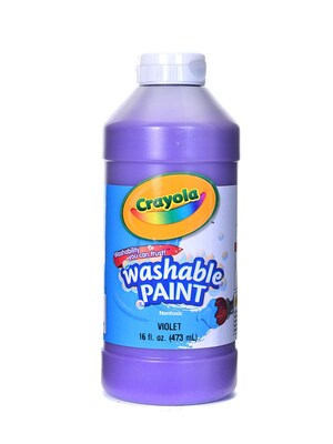 Crayola Washable Paint Violet [Pack Of 4] (4PK-54-2016-040)