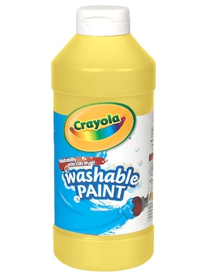 Crayola Washable Paint Yellow [Pack Of 4] (4PK-54-2016-034)