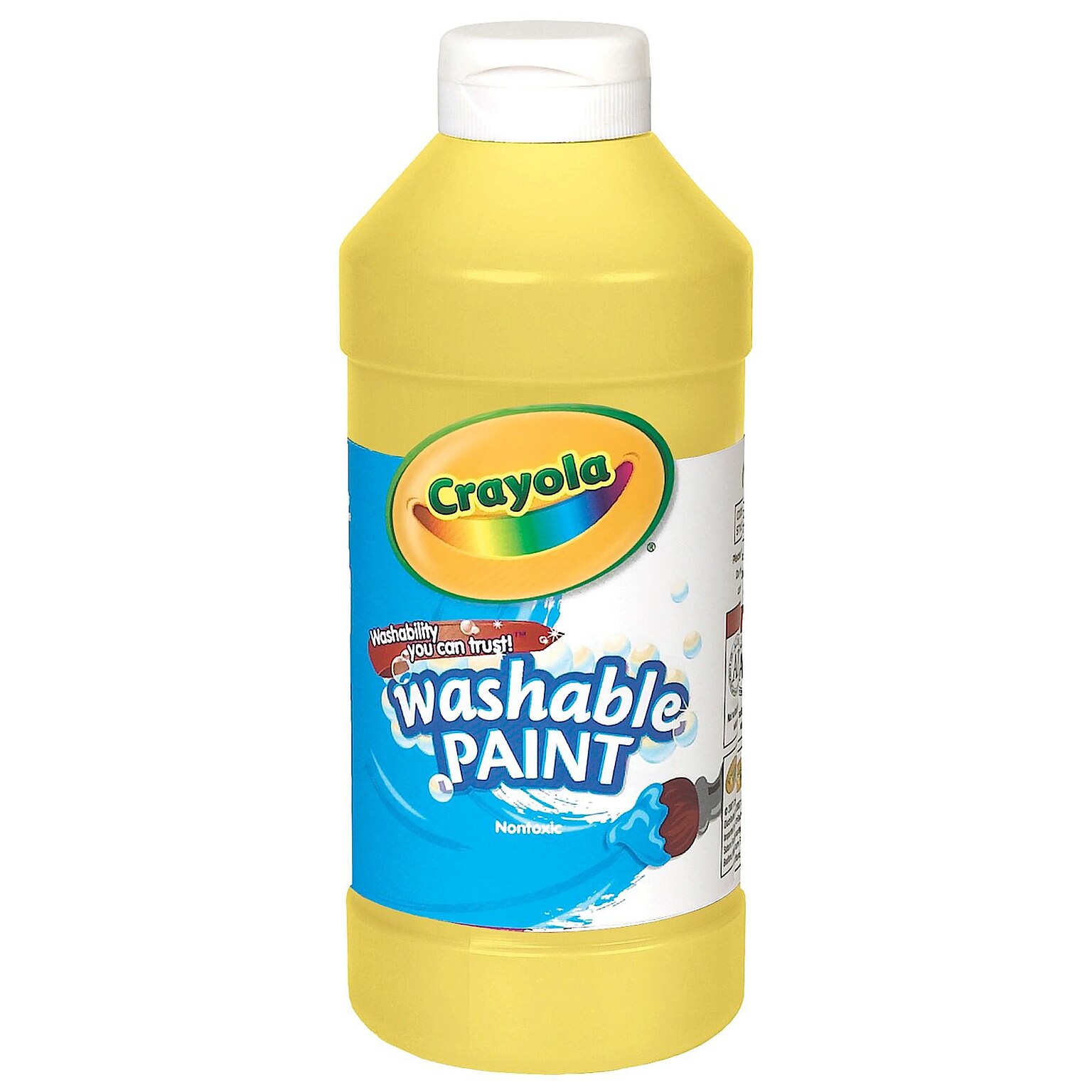 Crayola Washable Paint Yellow [Pack Of 4] (4PK-54-2016-034)