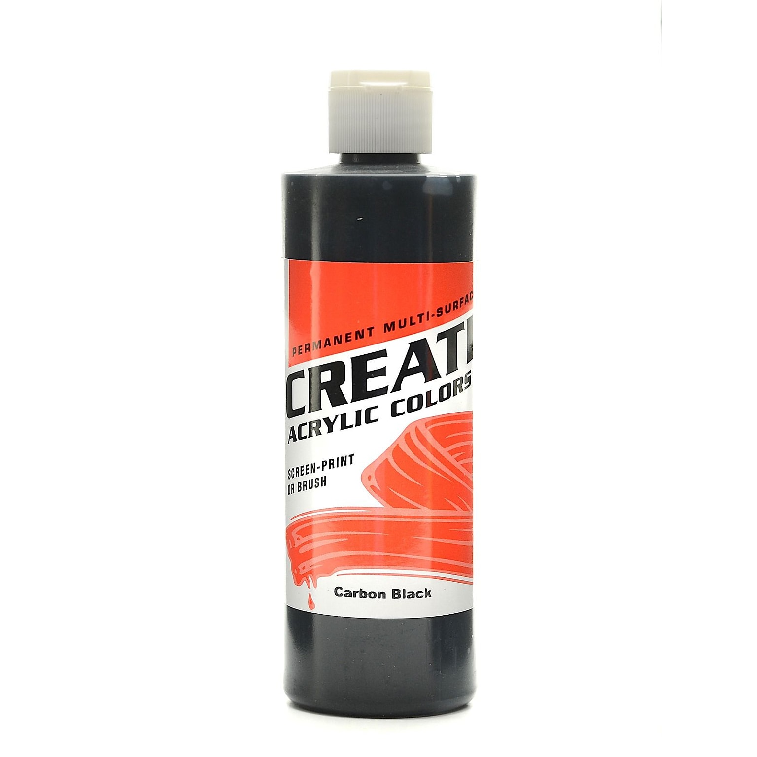 Createx Acrylic Colors Paint, Carbon Black, 8 Oz., 3/Pack (3PK-2015-08)