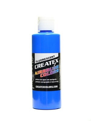 Createx Airbrush Colors Fluorescent Blue 4 Oz. [Pack Of 3] (3PK-5403-04)