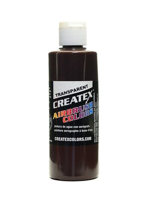 Createx Airbrush Colors Transparent Dark Brown 4 Oz. [Pack Of 3] (3PK-5128-04)