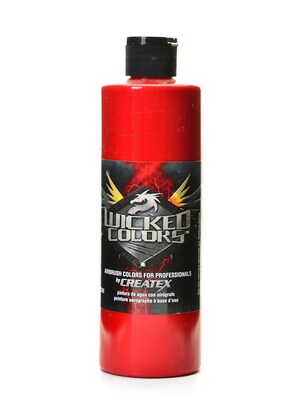 Createx Wicked Colors Detail Scarlet Paint 16 Oz. (W053-16)