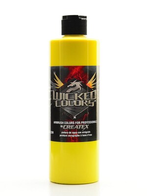 Createx Wicked Colors Yellow 16 Oz. (W003-16)