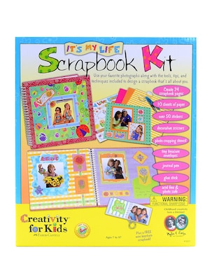 Creativity For Kids It'S My Life Scrapbook Kit Scrapbook Kit (1011)
