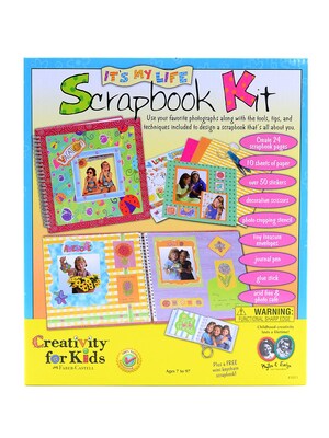 Creativity For Kids It'S My Life Scrapbook Kit Scrapbook Kit (1011)