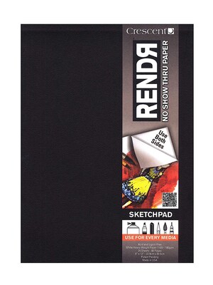 Crescent 9 x 12 Sketch Book, 24 Sheets/Book, 2/Pack (60773-PK2)