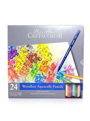 Cretacolor Aqua Monolith Pencil Set Set Of 24 (15-25-024)