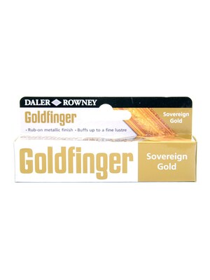 Daler-Rowney Goldfinger Decorative Metallic Paste, Sovereign Gold, 22 Ml (145008675)