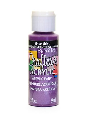 Decoart Crafters Acrylic 2 Oz African Violet [Pack Of 12] (12PK-DCA74-03)
