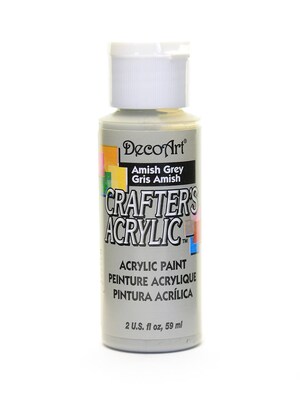 Decoart Crafters Acrylic 2 Oz Amish Gray [Pack Of 12] (12PK-DCA45-3)