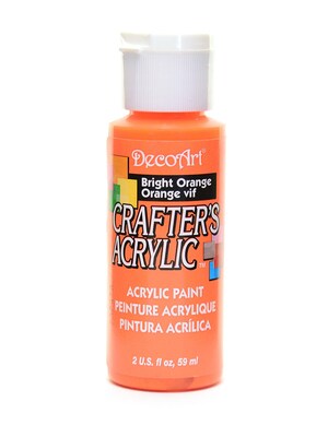 Decoart Crafters Acrylic 2 Oz Bright Orange [Pack Of 12] (12PK-DCA97-3)