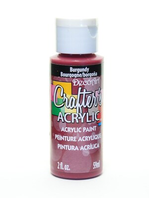 Decoart Crafters Acrylic 2 Oz Burgundy [Pack Of 12] (12PK-DCA23-3)