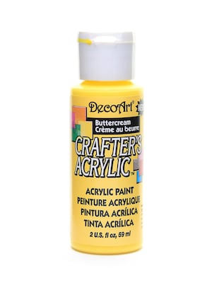 Decoart Crafters Acrylic 2 Oz Buttercream [Pack Of 12] (12PK-DCA117-3)