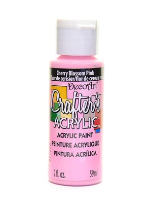 Decoart Crafters Acrylic 2 Oz Cherry Blossom Pink [Pack Of 12] (12PK-DCA24-3)