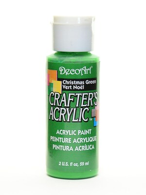 Decoart Crafters Acrylic 2 Oz Christmas Green [Pack Of 12] (12PK-DCA37-3)