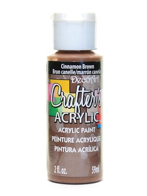Decoart Crafters Acrylic 2 Oz Cinnamon Brown [Pack Of 12] (12PK-DCA12-3)