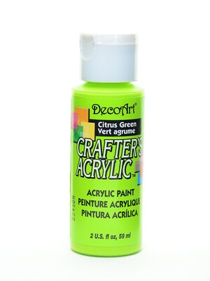 Decoart Crafters Acrylic 2 Oz Citrus Green [Pack Of 12] (12PK-DCA103-3)