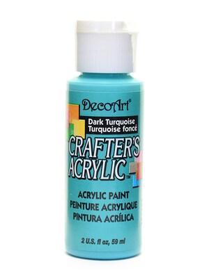 Decoart Crafters Acrylic 2 Oz Dark Turquoise [Pack Of 12] (12PK-DCA43-3)