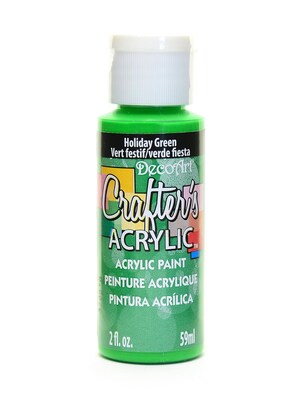 Decoart Crafters Acrylic 2 Oz Holiday Green [Pack Of 12] (12PK-DCA104-3)