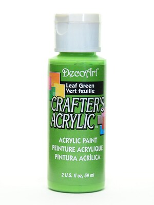 Decoart Crafters Acrylic 2 Oz Leaf Green [Pack Of 12] (12PK-DCA36-3)