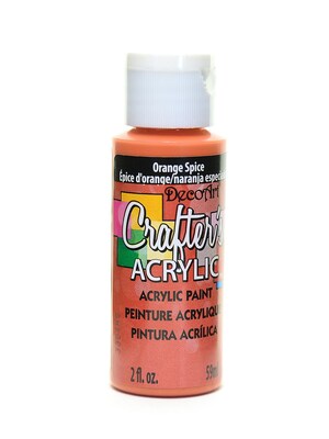 Decoart Crafters Acrylic 2 Oz Orange Spice [Pack Of 12] (12PK-DCA119-3)