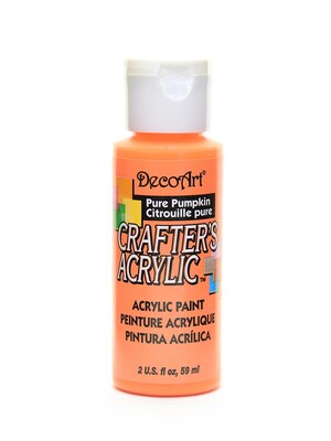 Decoart Crafters Acrylic 2 Oz Pure Pumpkin [Pack Of 12] (12PK-DCA08-3)