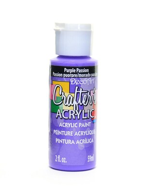 Decoart Crafters Acrylic 2 Oz Purple Passion [Pack Of 12] (12PK-DCA72-3)