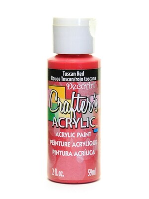 Decoart Crafters Acrylic 2 Oz Tuscan Red [Pack Of 12] (12PK-DCA126-3)