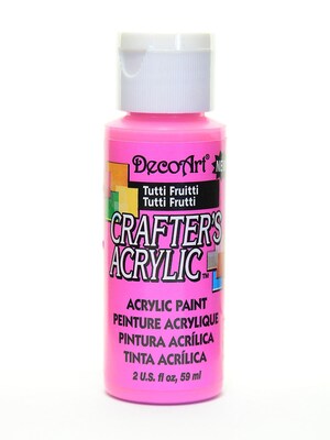 Decoart Crafters Acrylic 2 Oz Tutti Frutti [Pack Of 12] (12PK-DCA120-3)