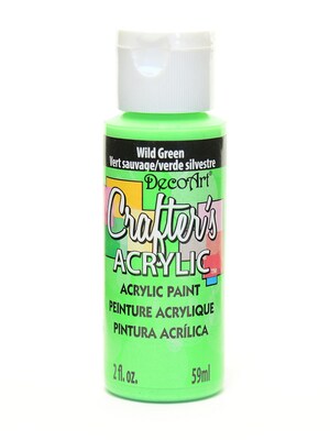 Decoart Crafters Acrylic 2 Oz Wild Green [Pack Of 12] (12PK-DCA85-3)