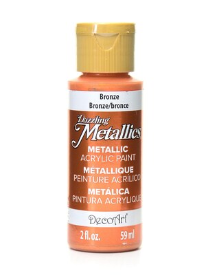 Decoart Dazzling Metallics Bronze [Pack Of 8] (8PK-DA073-3)