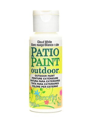 Decoart Patio Paint Cloud White 2 Oz. [Pack Of 8] (8PK-DCP14-3)
