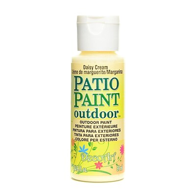 Decoart Patio Paint Daisy Cream 2 Oz. [Pack Of 8] (8PK-DCP15-3)