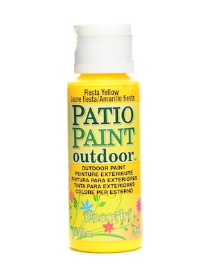 Decoart Patio Paint Fiesta Yellow 2 Oz. [Pack Of 8] (8PK-DCP28-3)