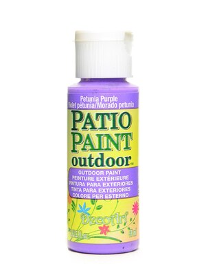 Decoart Patio Paint Petunia Purple 2 Oz. [Pack Of 8] (8PK-DCP29-3)