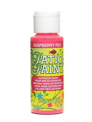 Decoart Patio Paint Raspberry Red 2 Oz. [Pack Of 8] (8PK-DCP64-3)