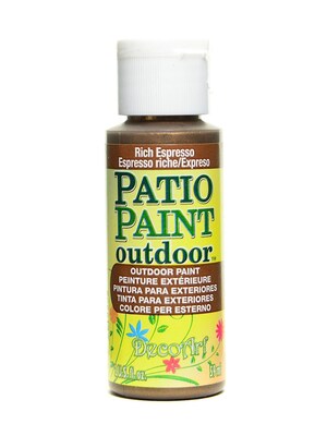 Decoart Patio Paint Rich Espresso 2 Oz. [Pack Of 8] (8PK-DCP401-3)