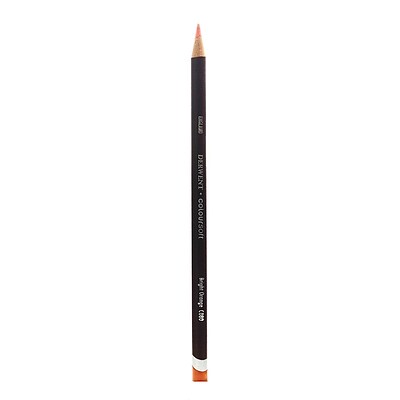 Derwent Coloursoft Pencils Bright Orange C080 [Pack Of 12] (12PK-0700960)