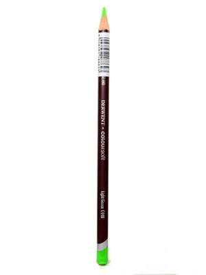 Derwent Coloursoft Pencils Light Green C440 [Pack Of 12] (12PK-0700996)