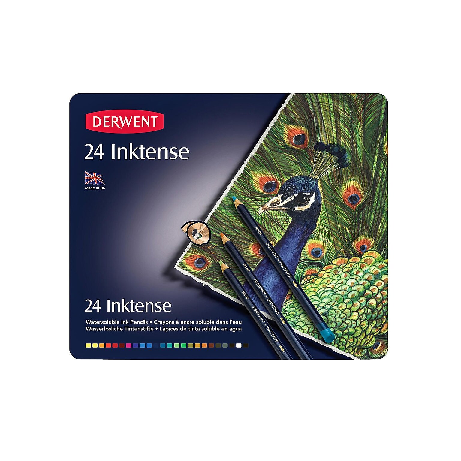 Derwent Inktense Pencil Sets Set Of 24 (0700929)